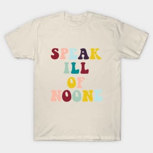 Speak Ill of No One // St Jacinta Marto of Fatima T-Shirt